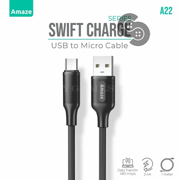 2c12ed57-6f90-43d5-92c4-d1bfda8171d0 USB to Micro Cable 2.4A 1m