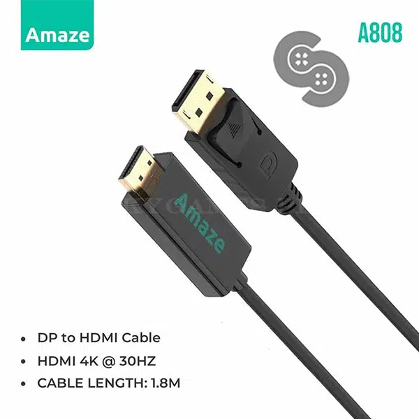 fc31ef13-ccb9-4f9d-9f36-7e2fdadda458 DP to HDMI 4K Adapter Cable