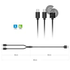 image (16) Dual Charging Cable Type C