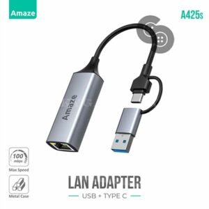image (16) LAN Adapter USB+Type C-A425s