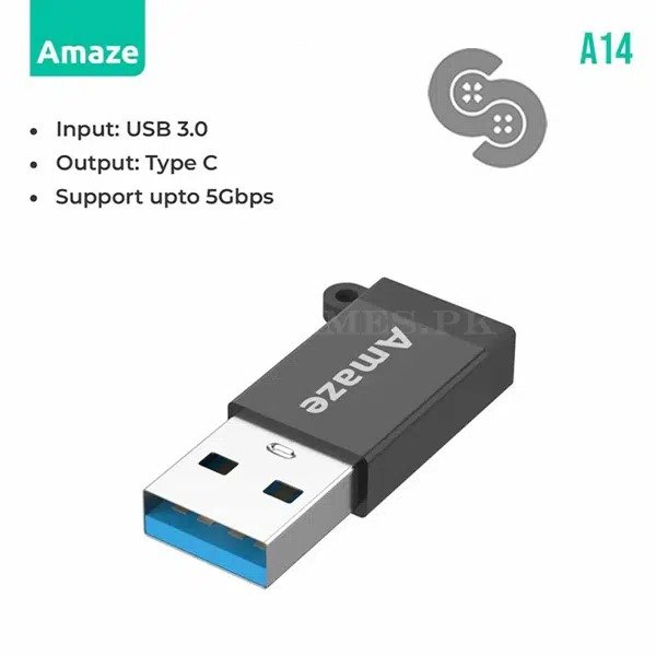USB 3.0 to Type-C Female Adapter